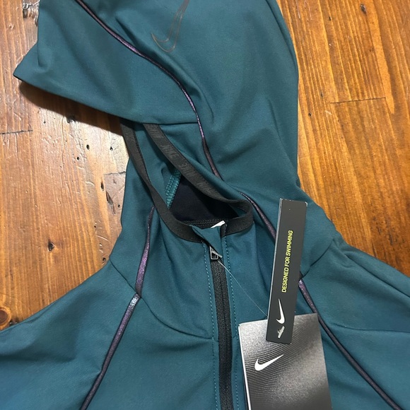 Women's Nike Swim Victory Luxe Modest Tunic Dress Swimsuit Coverup - Size M - Picture 3 of 10